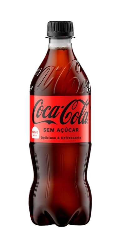 COCA COLA ZERO 600ML PET R$8,00