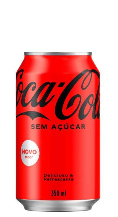COCA COCA ZERO 350ML R$6,00